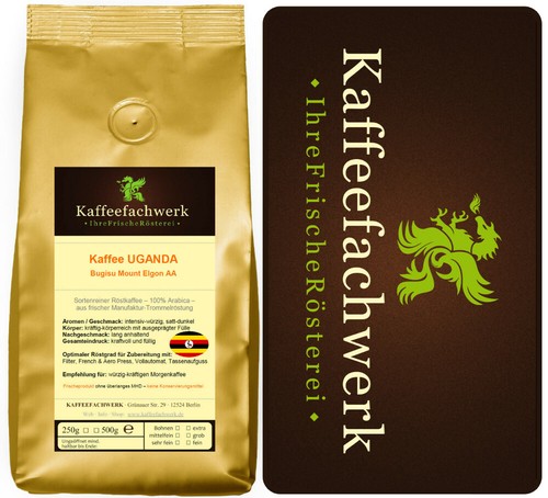Kaffee bohnen uganda - uganda, mount