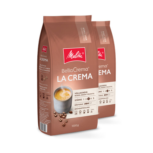 Melitta bellacrema crema - bellacrema, la
