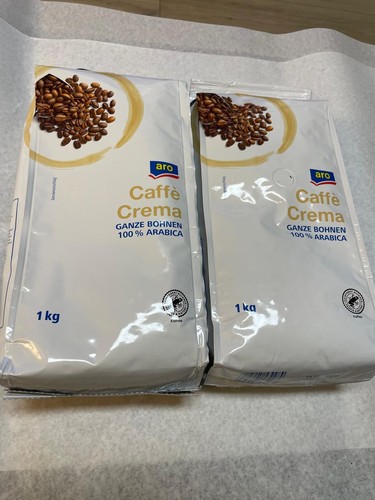 Kaffeebohnen crema aro - 2,
