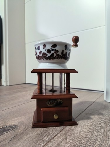 Kaffeemühle hand holz - kaffeemühle,,