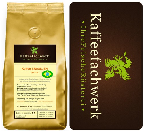 Kaffee brasilien santos - brasilien,