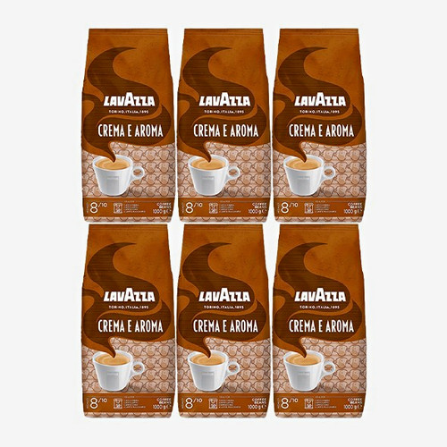 6x1kg lavazza crema aroma - lavazza,