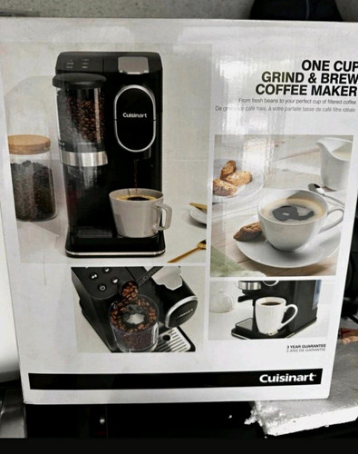 Cuisinart one cup grind - cup, brew