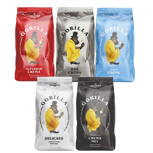 Gorilla probierpaket 5kg - probierpaket-,